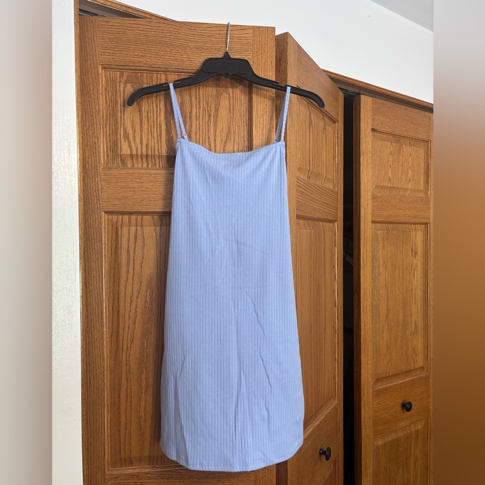 Light Blue Dress, Ties in the Back